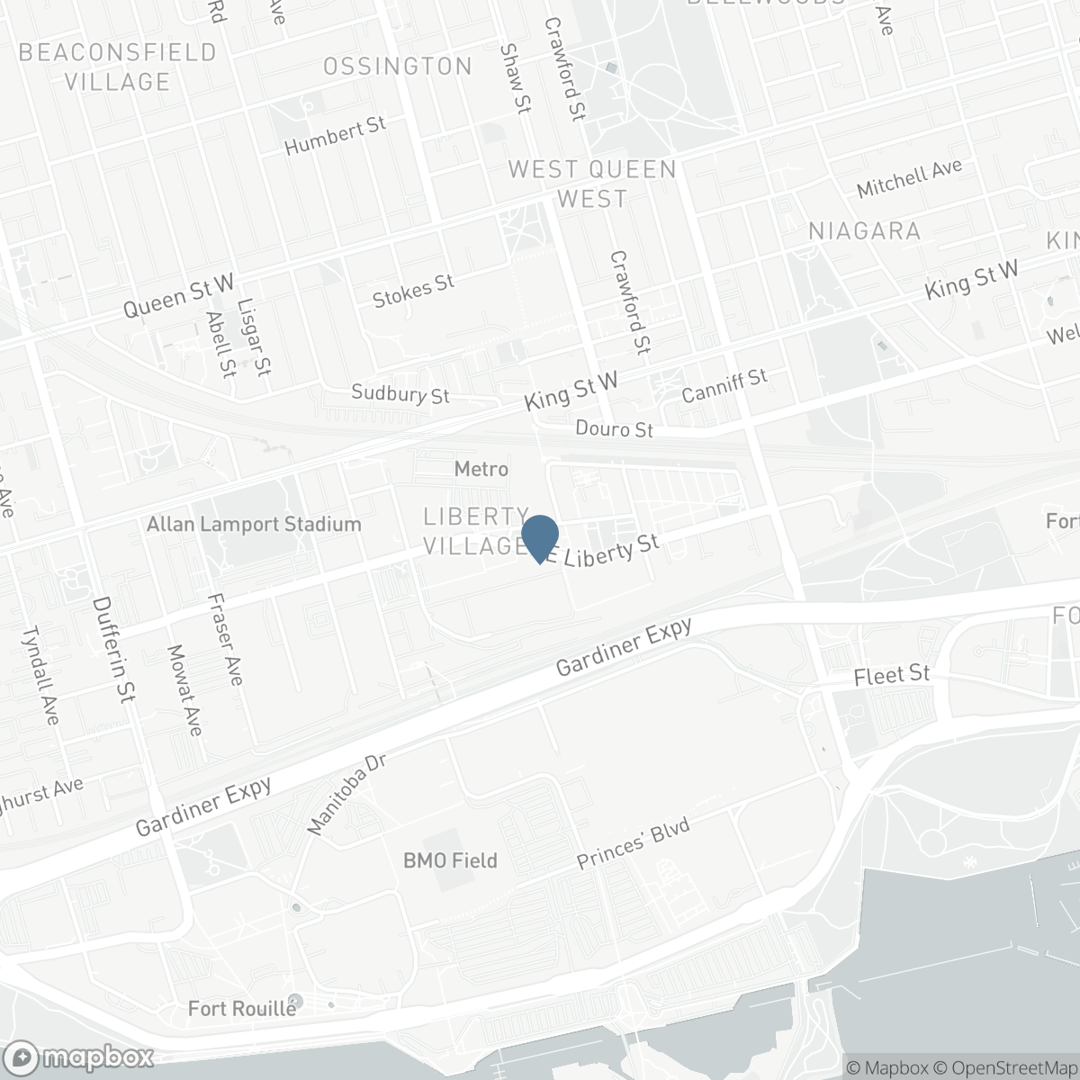 1213 - 150 EAST LIBERTY STREET, Toronto, Ontario M6K 3R5